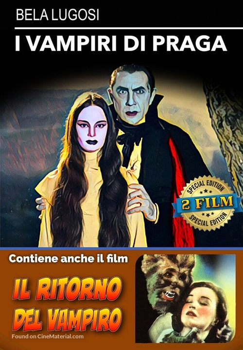 Mark of the Vampire - Italian DVD movie cover