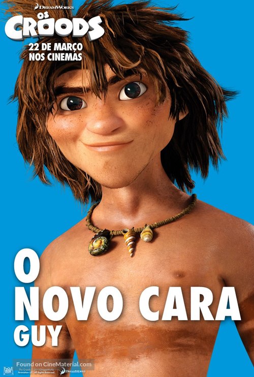 The Croods - Brazilian Movie Poster