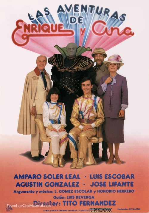 Las aventuras de Enrique y Ana - Spanish Movie Poster