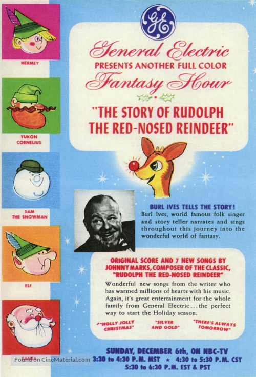 Rudolph, the Red-Nosed Reindeer - poster