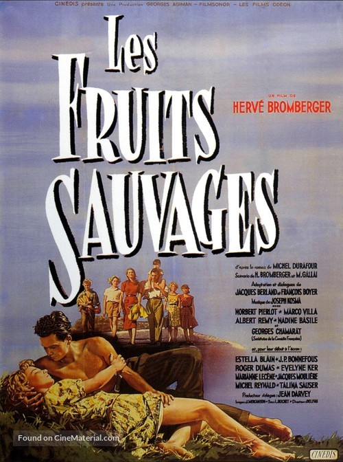 Les fruits sauvages - French Movie Poster