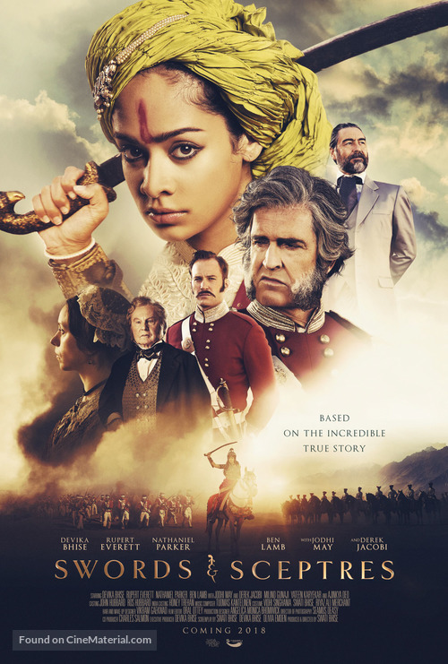 The Warrior Queen of Jhansi - British Movie Poster