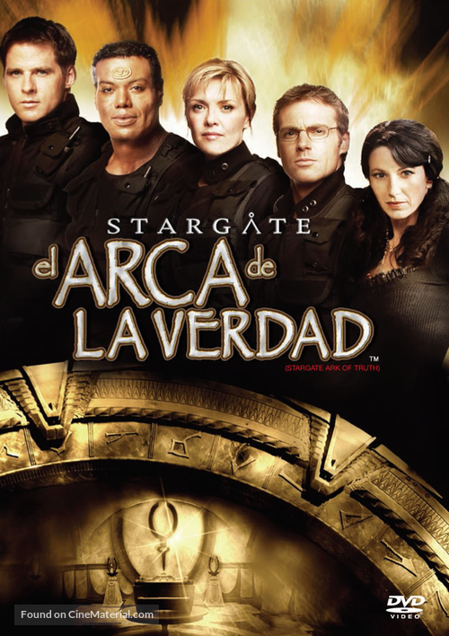 Stargate: The Ark of Truth - Spanish DVD movie cover