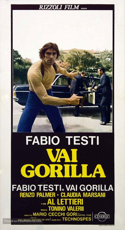 Vai Gorilla - Italian Movie Poster