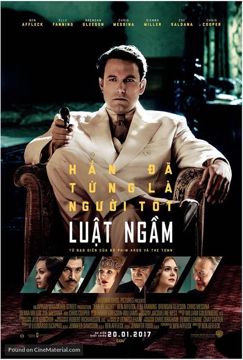 Live by Night - Vietnamese Movie Poster