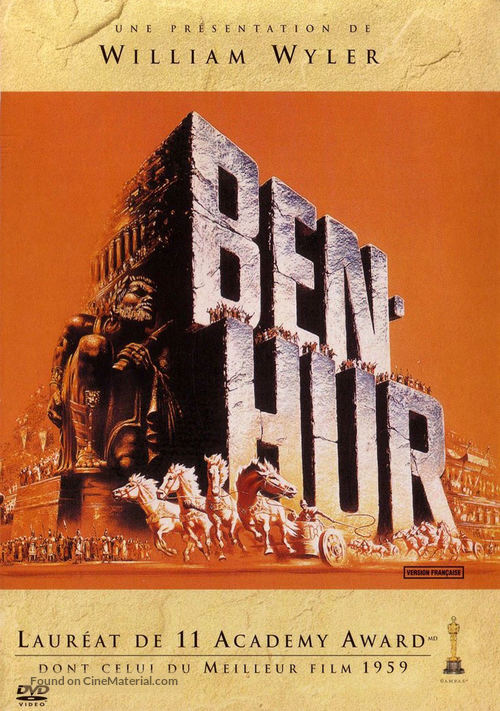 Ben-Hur - Canadian DVD movie cover