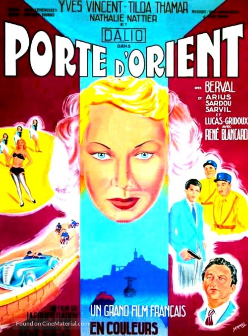 Porte d&#039;orient - French Movie Poster