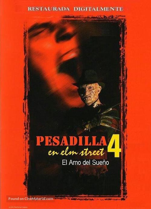 A Nightmare on Elm Street 4: The Dream Master - Spanish Movie Cover