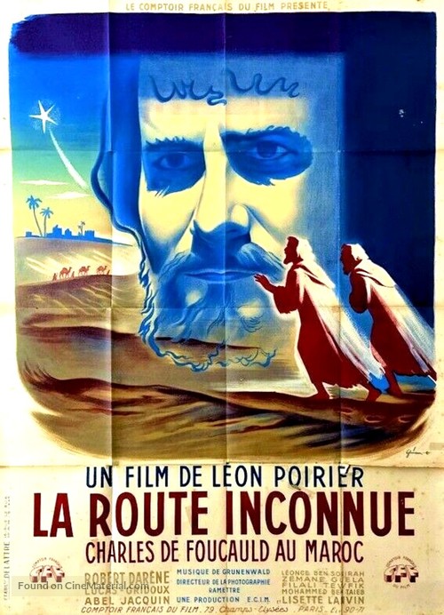 La route inconnue - French Movie Poster