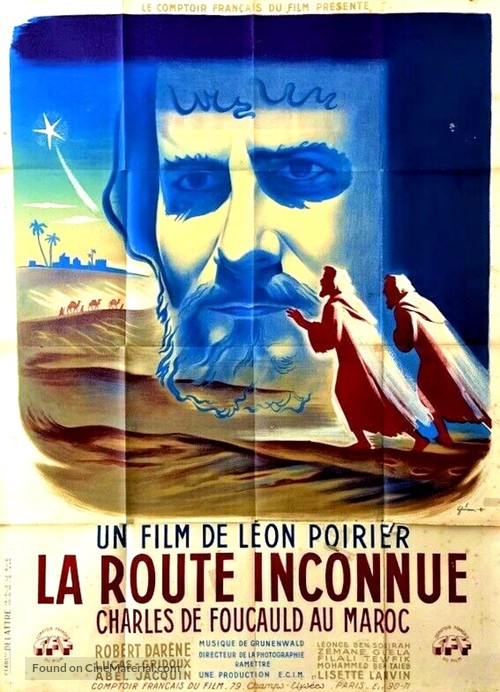 La route inconnue - French Movie Poster