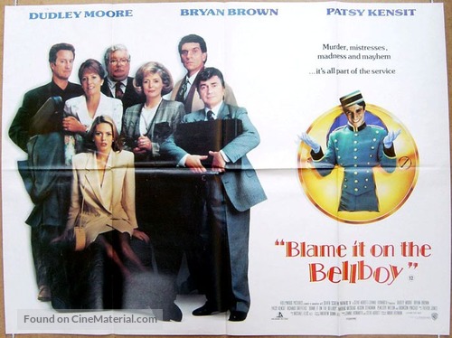 Blame It on the Bellboy - British Movie Poster