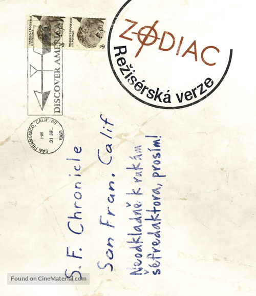 Zodiac - Czech Movie Cover