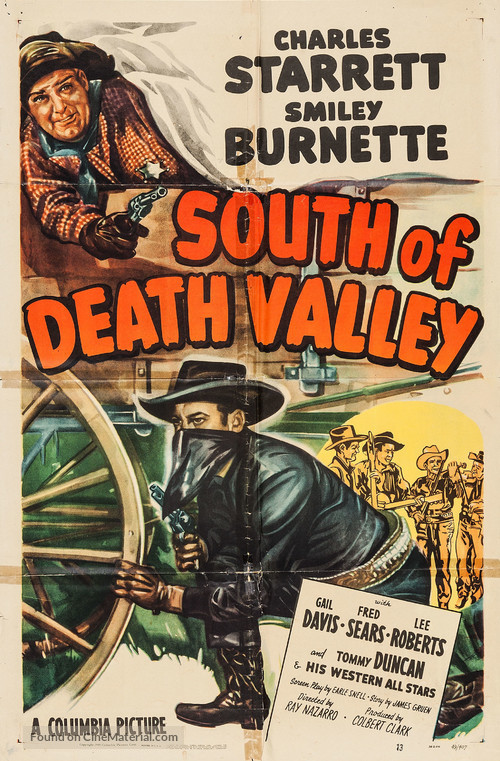 South of Death Valley - Movie Poster