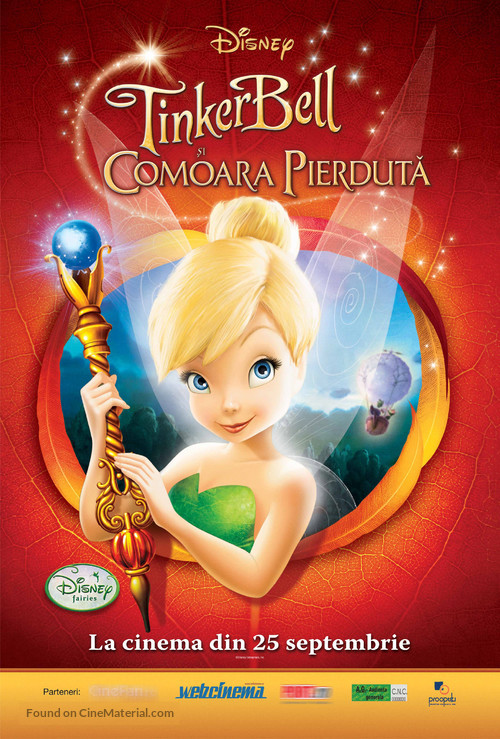 Tinker Bell and the Lost Treasure - Romanian Movie Poster