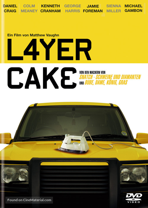 Layer Cake - German Movie Cover