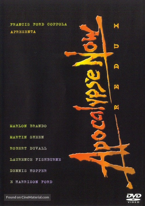 Apocalypse Now - Portuguese DVD movie cover