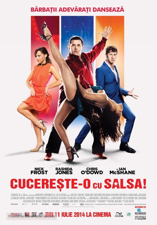 Cuban Fury - Romanian Movie Poster