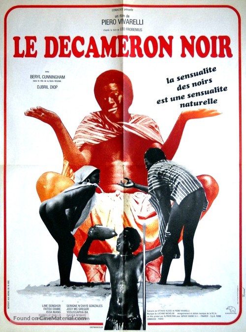 Il decamerone nero - French Movie Poster