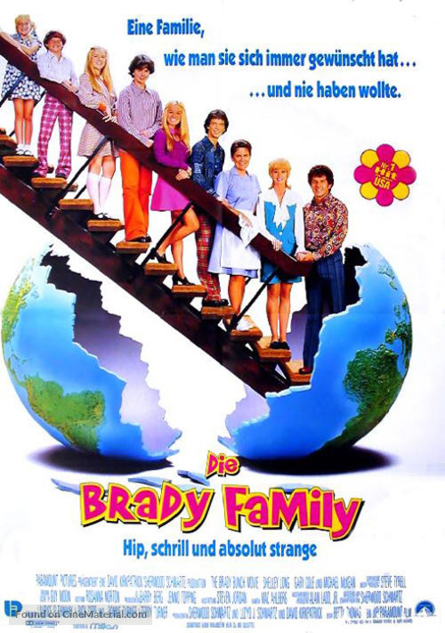 The Brady Bunch Movie - German Movie Poster