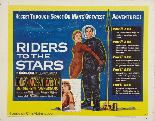 Riders to the Stars - Movie Poster