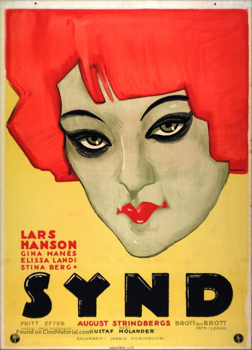 Synd - Swedish Movie Poster