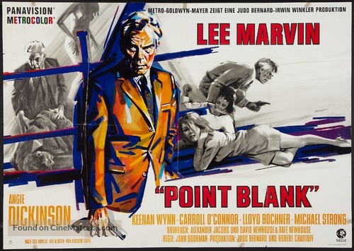Point Blank - German Movie Poster