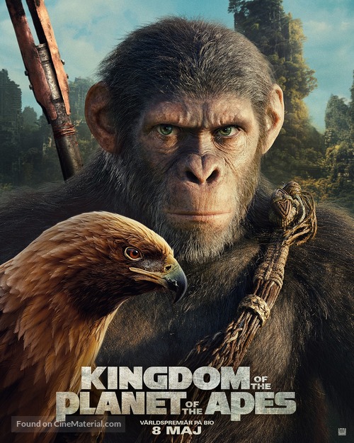 Kingdom of the Planet of the Apes - Swedish Movie Poster