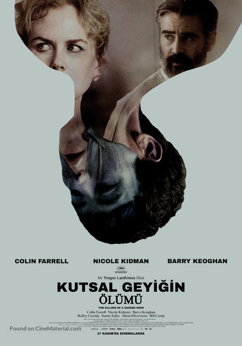 The Killing of a Sacred Deer - Turkish Movie Poster