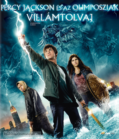 Percy Jackson &amp; the Olympians: The Lightning Thief - Hungarian Movie Cover