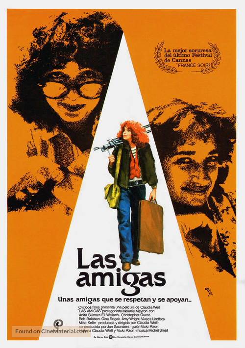 Girlfriends - Spanish Movie Poster