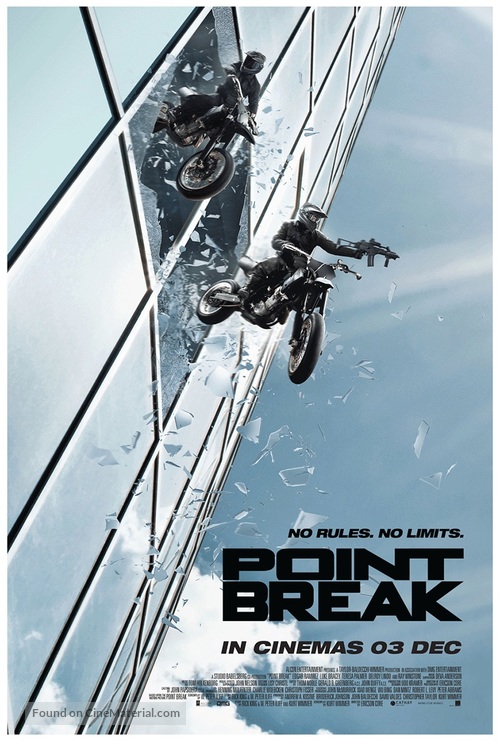 Point Break - Singaporean Movie Poster