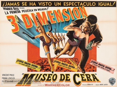House of Wax - Argentinian Movie Poster