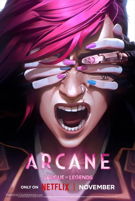 &quot;Arcane: League of Legends&quot; - Movie Poster