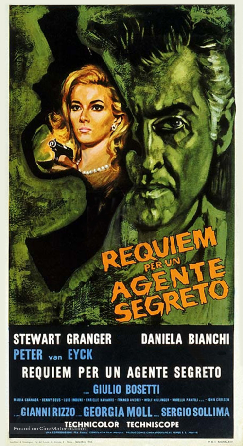 Requiem per un agente segreto - Italian Movie Poster