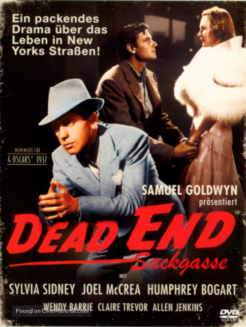 Dead End - Swiss DVD movie cover