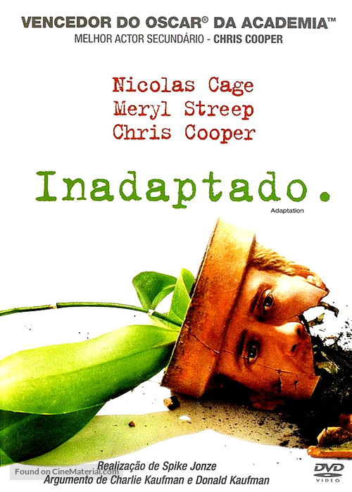 Adaptation. - Portuguese DVD movie cover