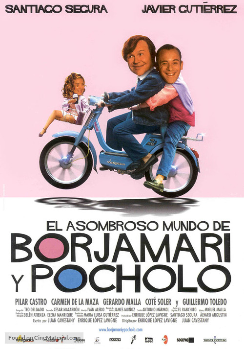 Asombroso mundo de Borjamari y Pocholo, El - Spanish Movie Poster