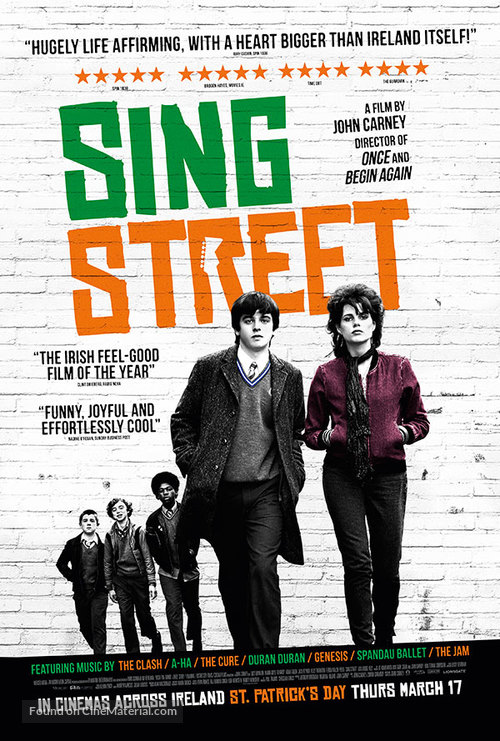 Sing Street - Irish Movie Poster