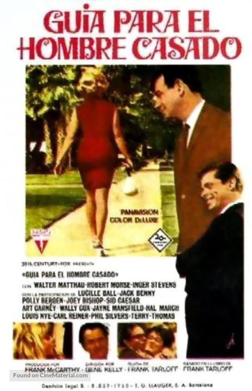 A Guide for the Married Man - Spanish Movie Poster