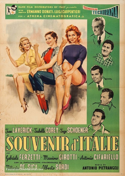 Souvenir d&#039;Italie - Italian Movie Poster