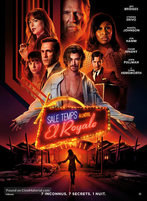 Bad Times at the El Royale - French Movie Poster