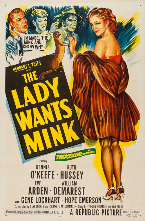 The Lady Wants Mink - Movie Poster