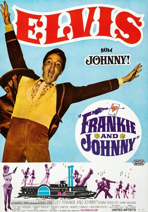 Frankie and Johnny - Swedish Movie Poster