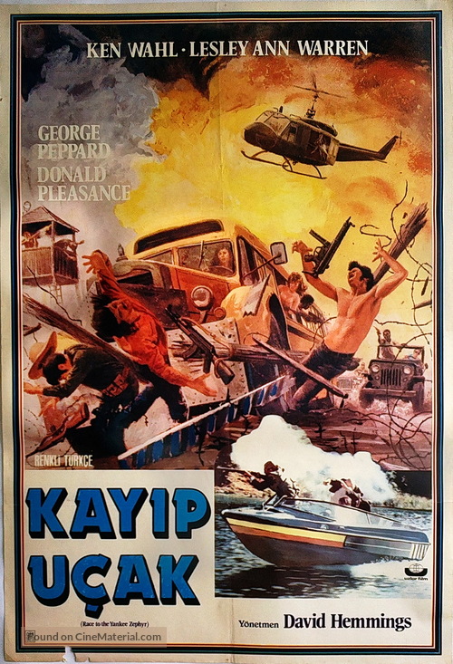 Race for the Yankee Zephyr - Turkish Movie Poster