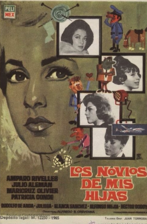 Los novios de mis hijas - Spanish Movie Poster
