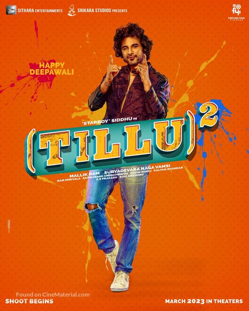 Tillu Square - Indian Movie Poster