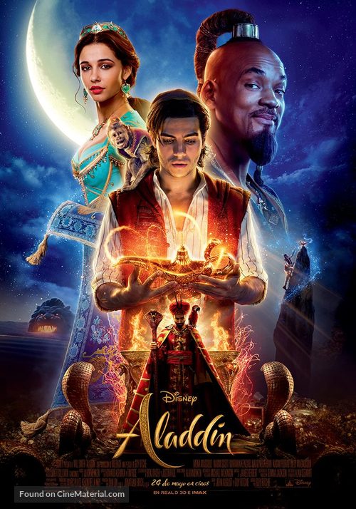 Aladdin - Spanish Movie Poster