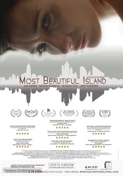 Most Beautiful Island - Spanish Movie Poster