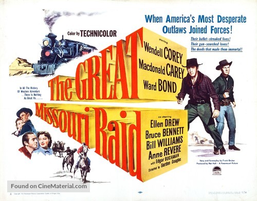 The Great Missouri Raid - Movie Poster