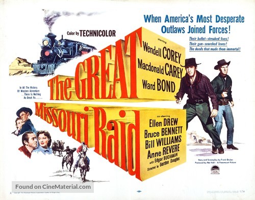 The Great Missouri Raid - Movie Poster